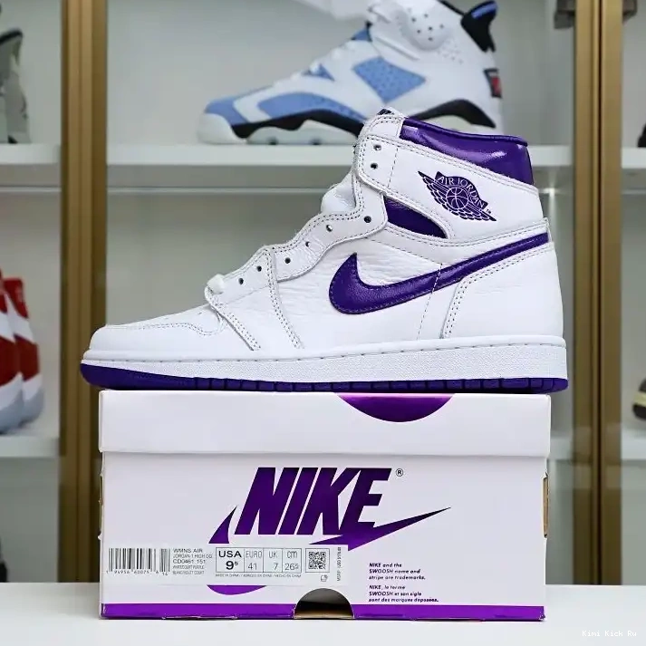 Court Kimikick Air Purple 1 High OG Jordan 0814